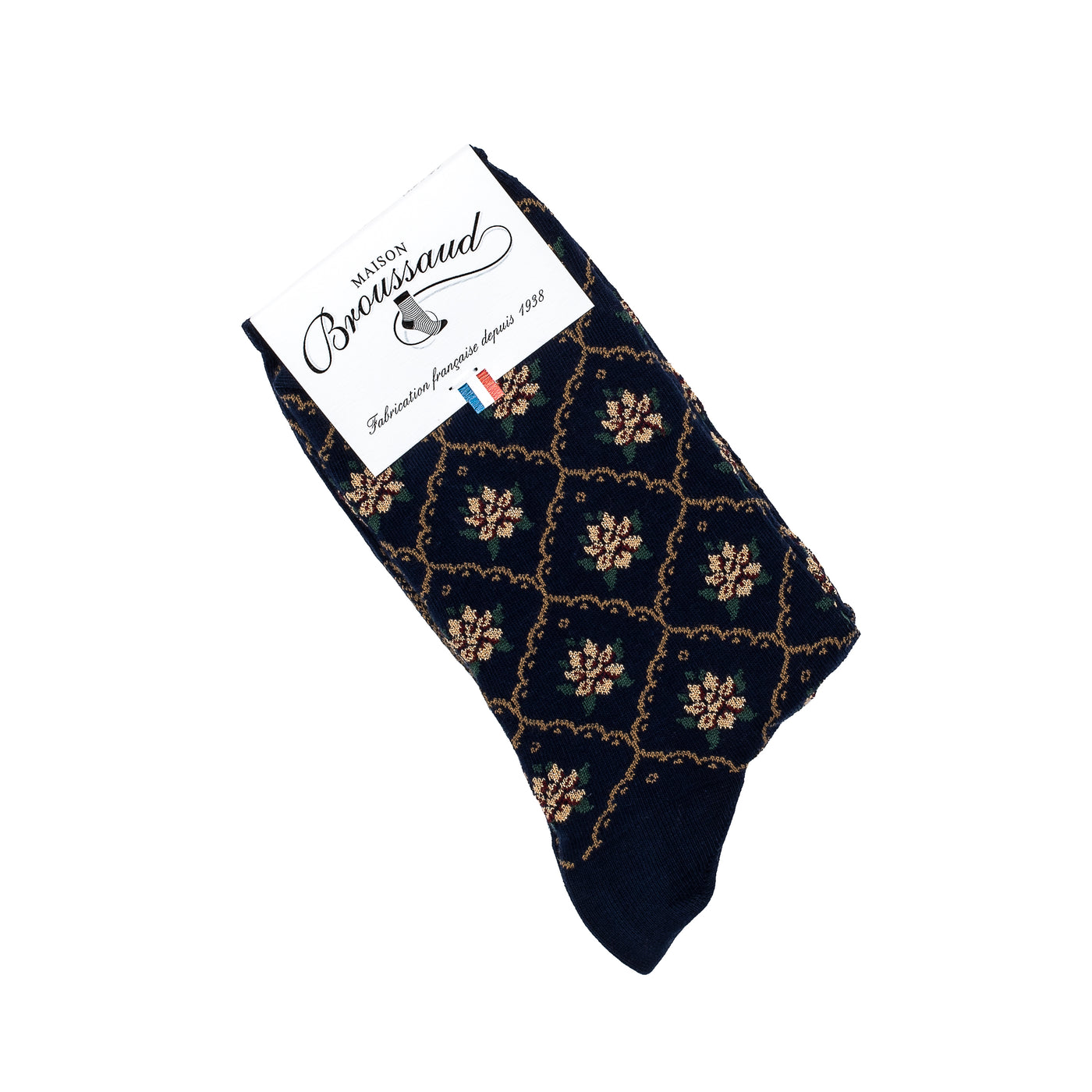 The Boreal – Women’s Socks – Navy Cotton