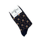 The Boreal – Women’s Socks – Navy Cotton