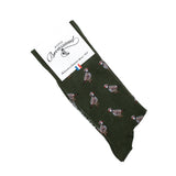 The Partridges – Men’s Socks – Khaki Cotton