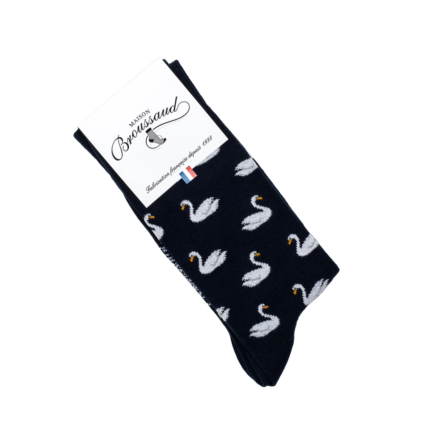 The Swans – Men’s Socks – Navy Cotton