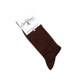 Scottish thread - men's socks - red cotton