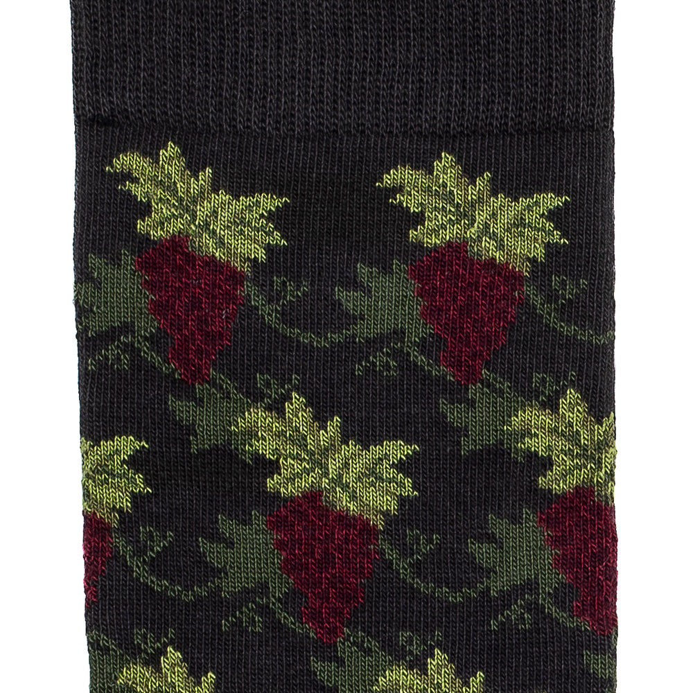The Vines – Men’s Socks – Anthracite Cotton