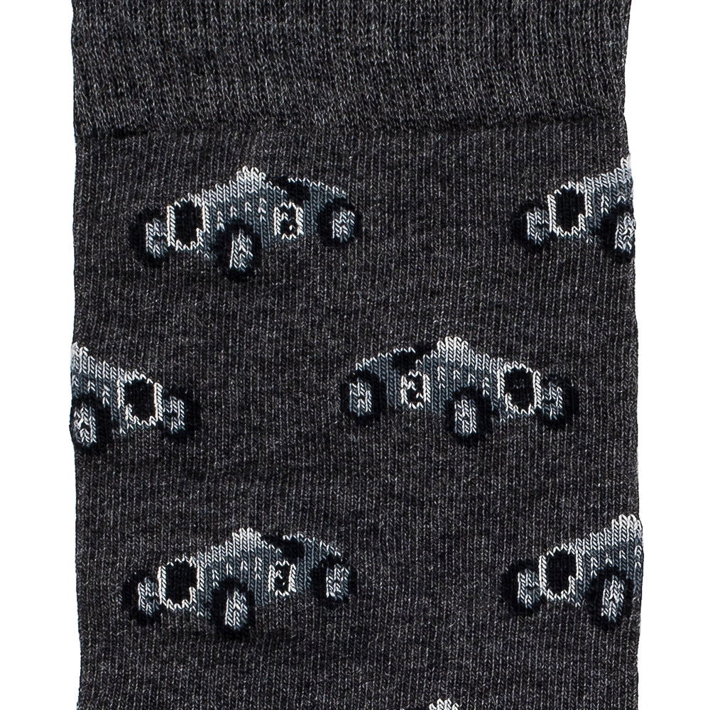 The Cars – Men’s Socks – Anthracite Cotton