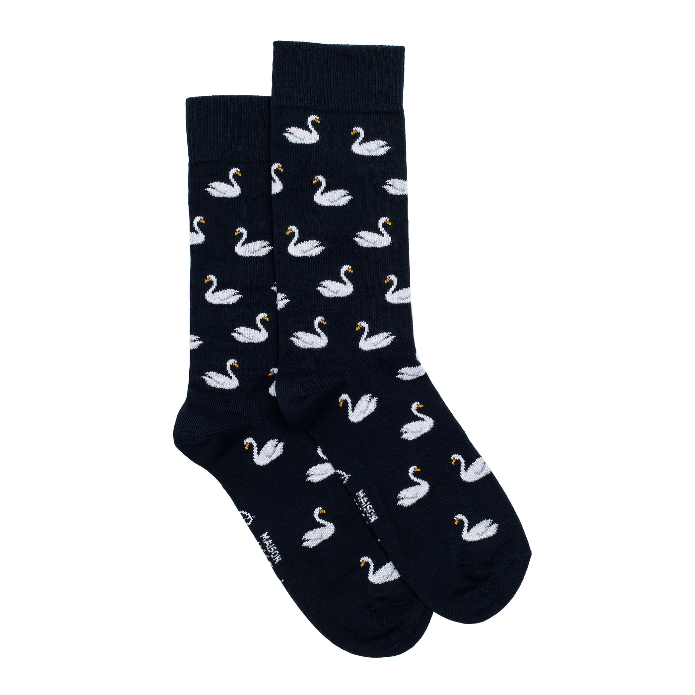 The Swans – Men’s Socks – Navy Cotton