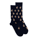 The Squirrels – Men’s Socks – Navy Merino Wool