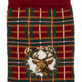 Tartan – Men’s Socks – Burgundy Cotton