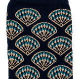 The Feathers – Women’s Socks – Navy Cotton