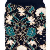 The Carnations – Women’s Socks – Blue Cotton
