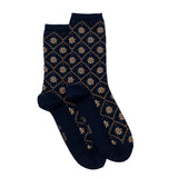 The Boreal – Women’s Socks – Navy Cotton