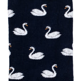 The Swans – Women’s Socks – Navy Cotton