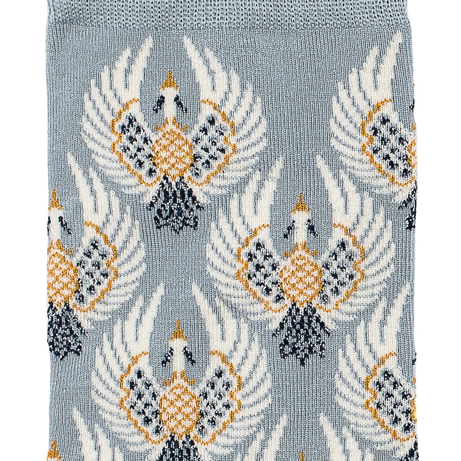 The Wild Geese – Women’s Socks – Grey Cotton