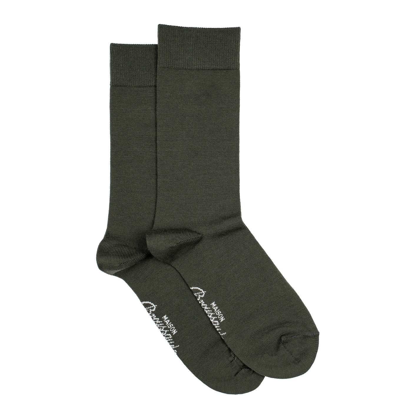 Les Intemporelles - men's socks - navy blue wool