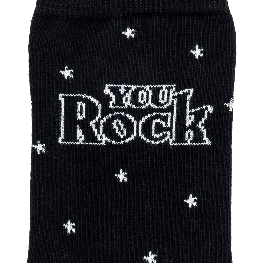 Le Bon Marché x Maison Broussaud stars - women's socks - black cotton