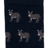 Les Anes - chaussettes femme - coton marine
