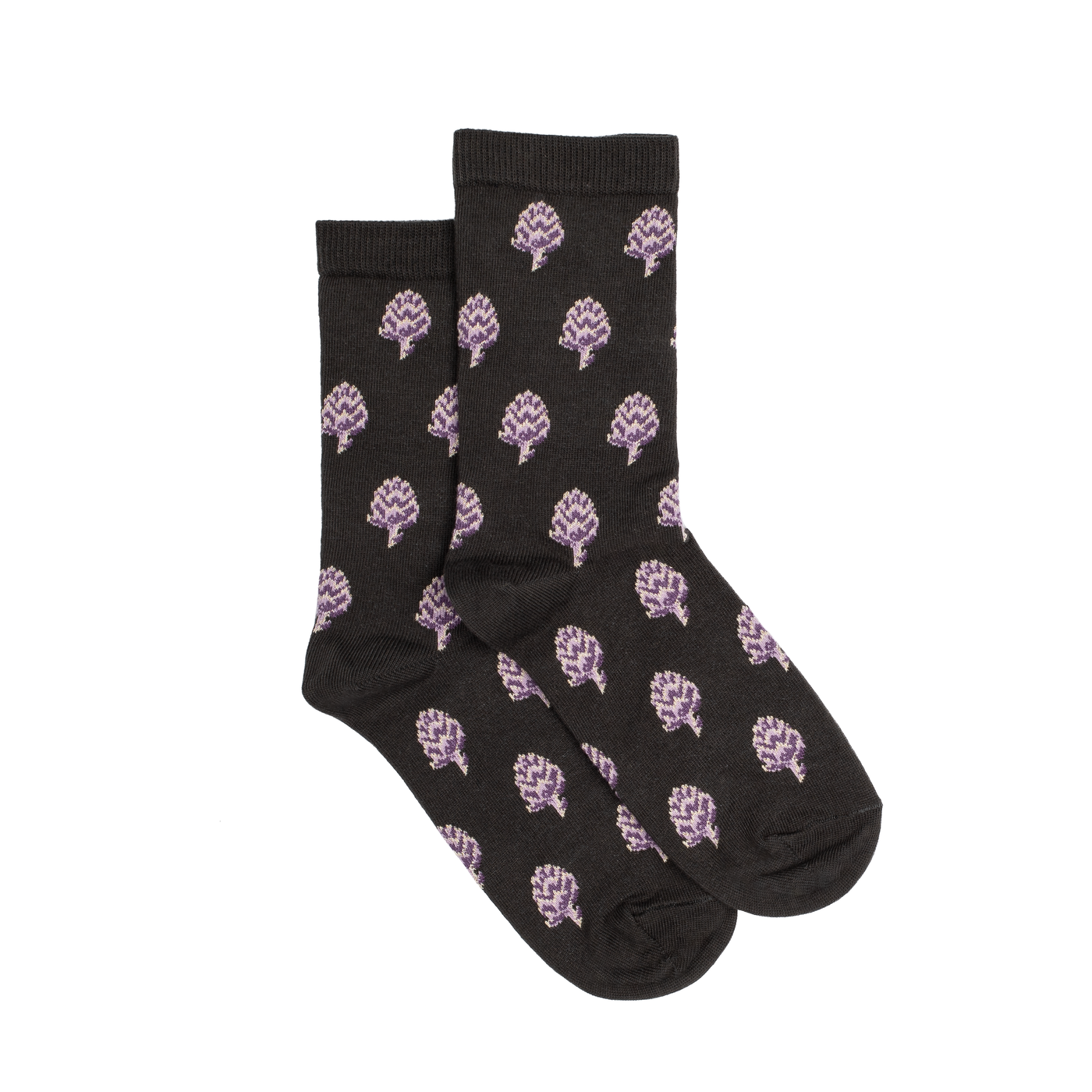 Les Artichauts - chaussettes femme - coton kaki