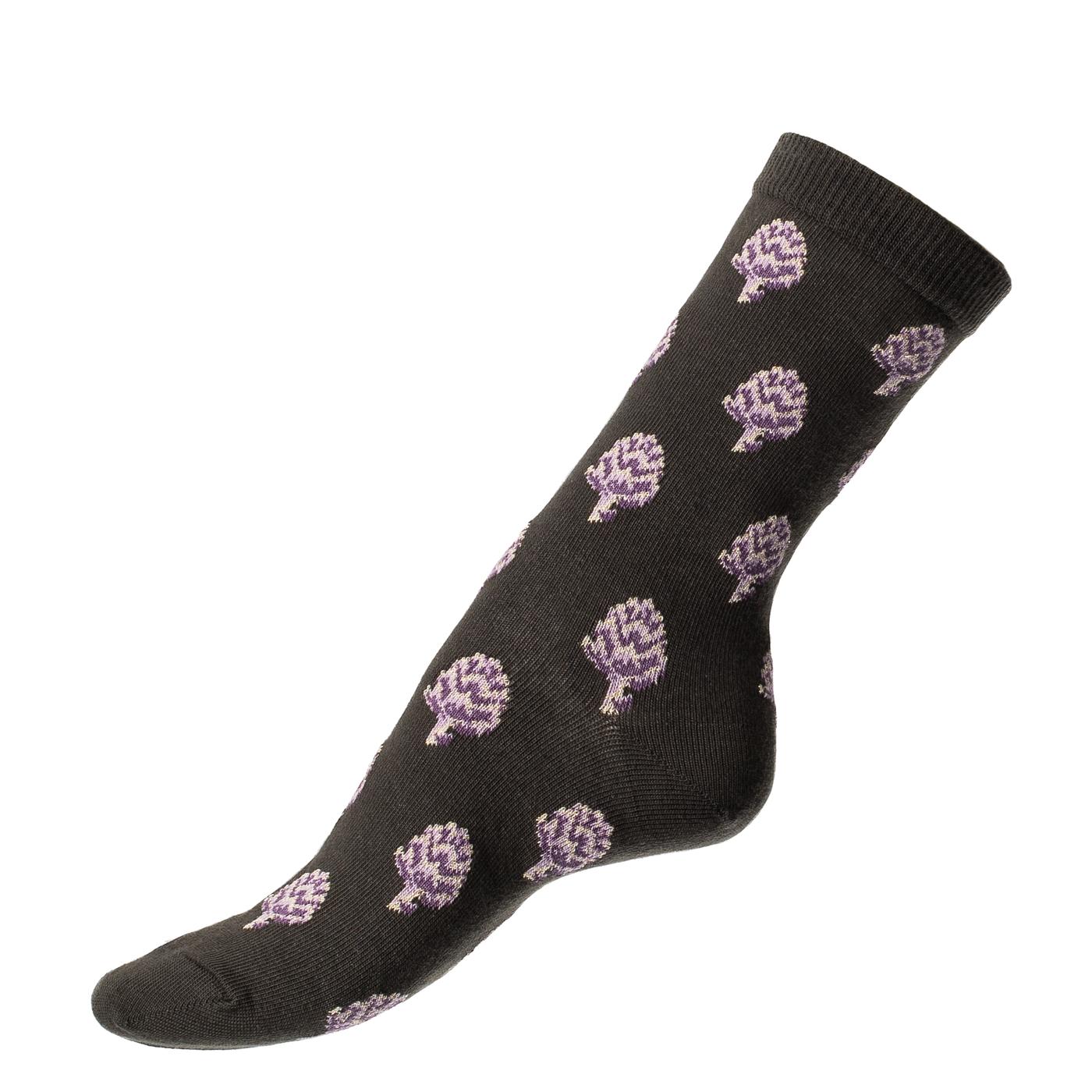 Les Artichauts - chaussettes femme - coton kaki
