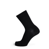 Black non-compressive socks